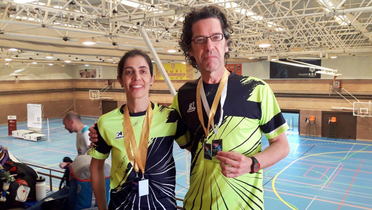 Cristina y Miguel, deportistas de Albacete