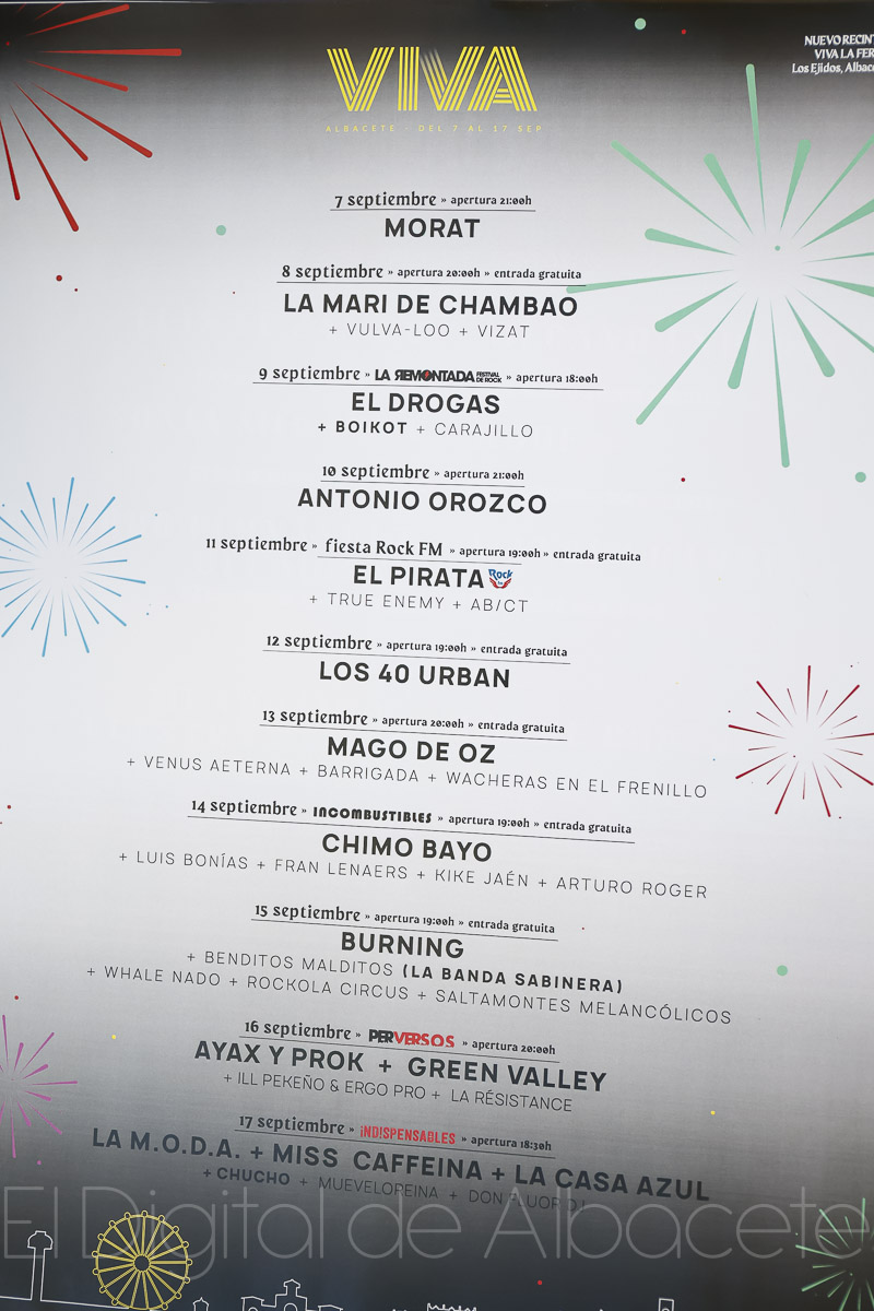 Programación 'Viva 2022' en Albacete