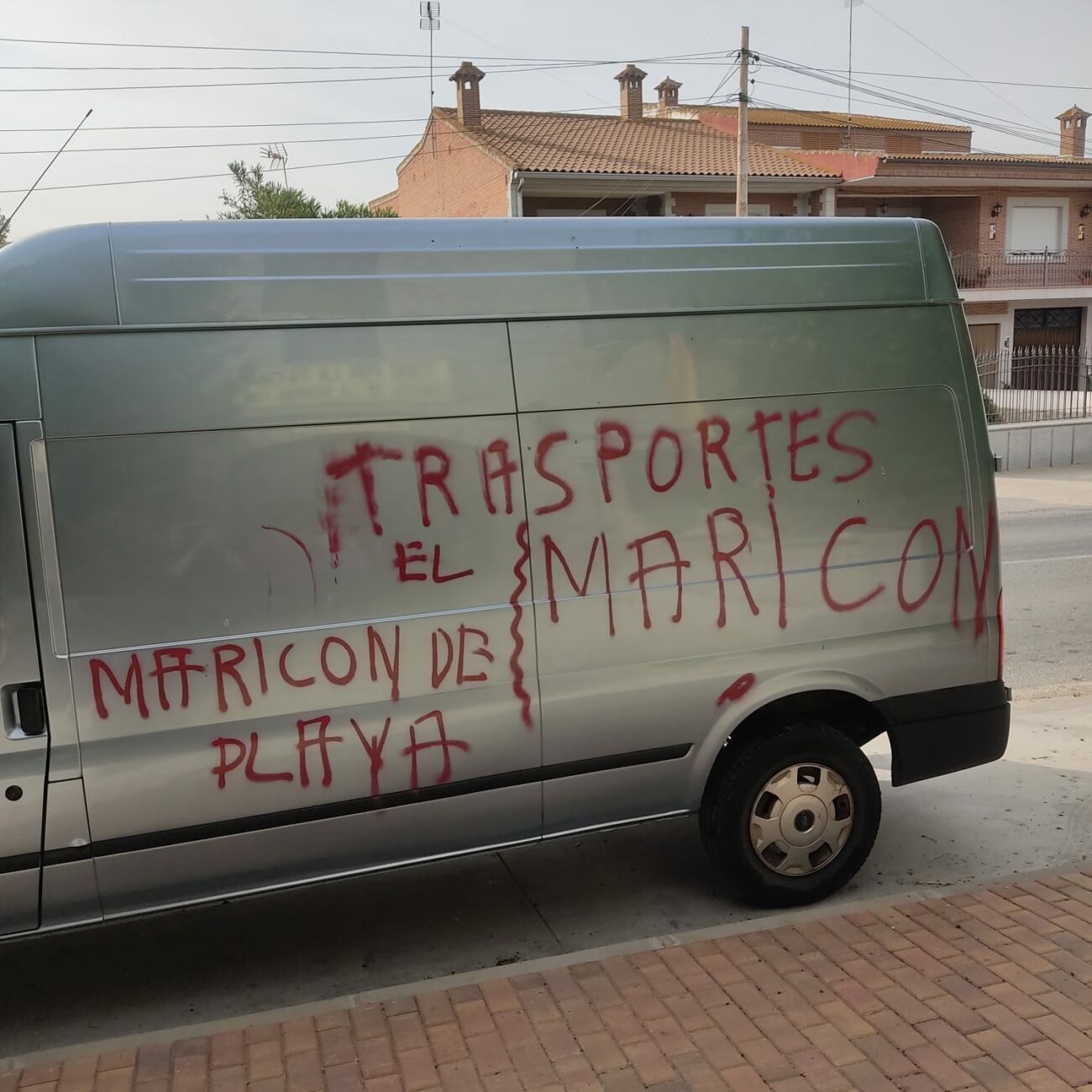 Una de las pintadas - Guardia Civil - Castilla-La Mancha