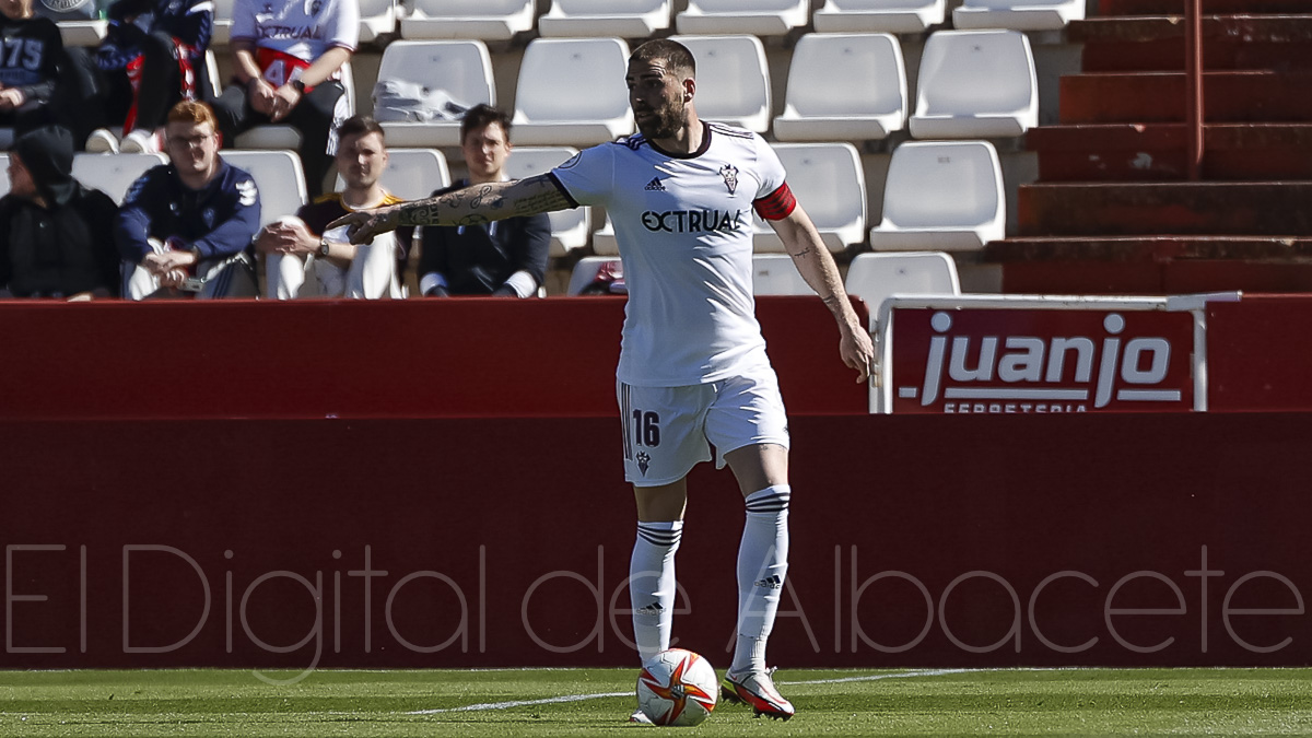 Rafa Gálvez, capitán del Albacete