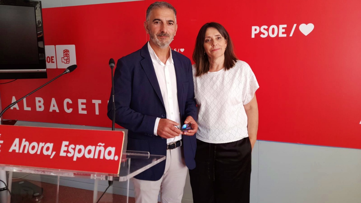 Donelia Roldán y José Carlos Díaz - PSOE de Albacete