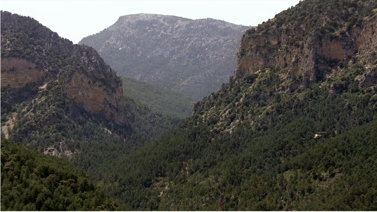 Jesús Calleja en la provincia de Albacete / Imagen: 'Volando voy'