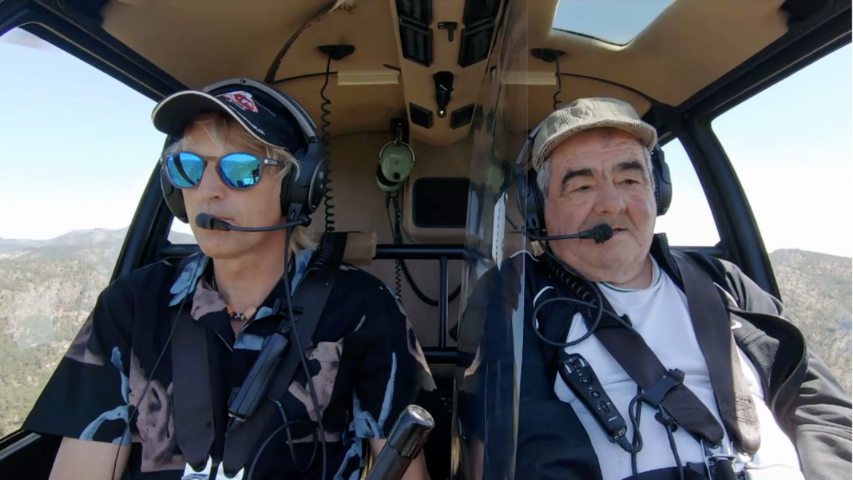 Jesús Calleja en la provincia de Albacete / Imagen: 'Volando voy'