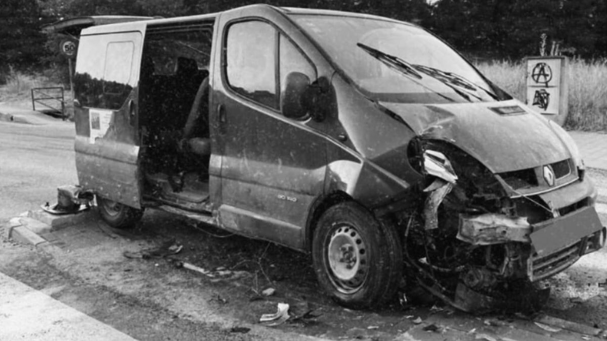 Accidente de tráfico en la provincia de Albacete / Imagen: Policía Local de La Roda