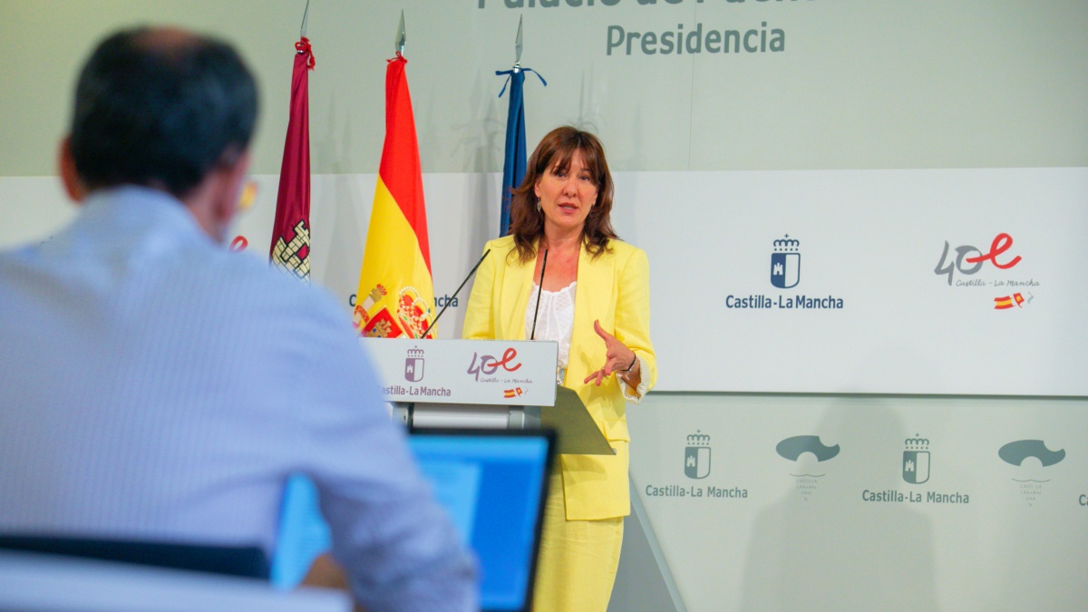 Blanca Fernández, Gobierno de Castilla-La Mancha