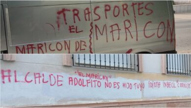 Pintadas homófobas en Castilla-La Mancha