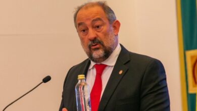 Julián Garde, rector de la UCLM