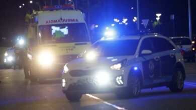 Policía Local de Albacete y sanitarios - Foto de archivo