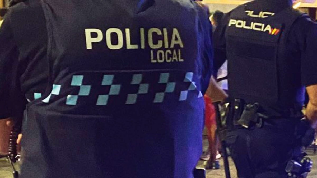 Agentes de la Policía Local de Albacete y de la Policía Nacional - Foto de archivo