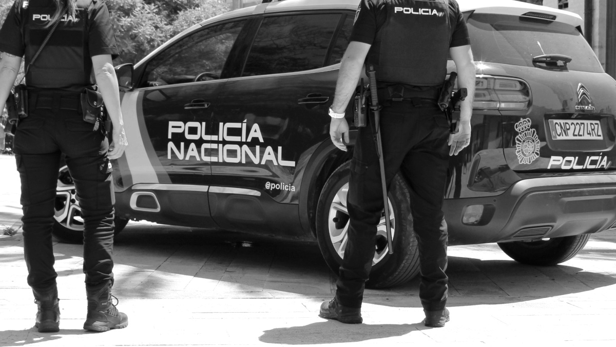 Policía Nacional - Albacete - Foto de archivo