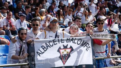 3.000 aficionados del Albacete acompañaron a su equipo en Riazor
