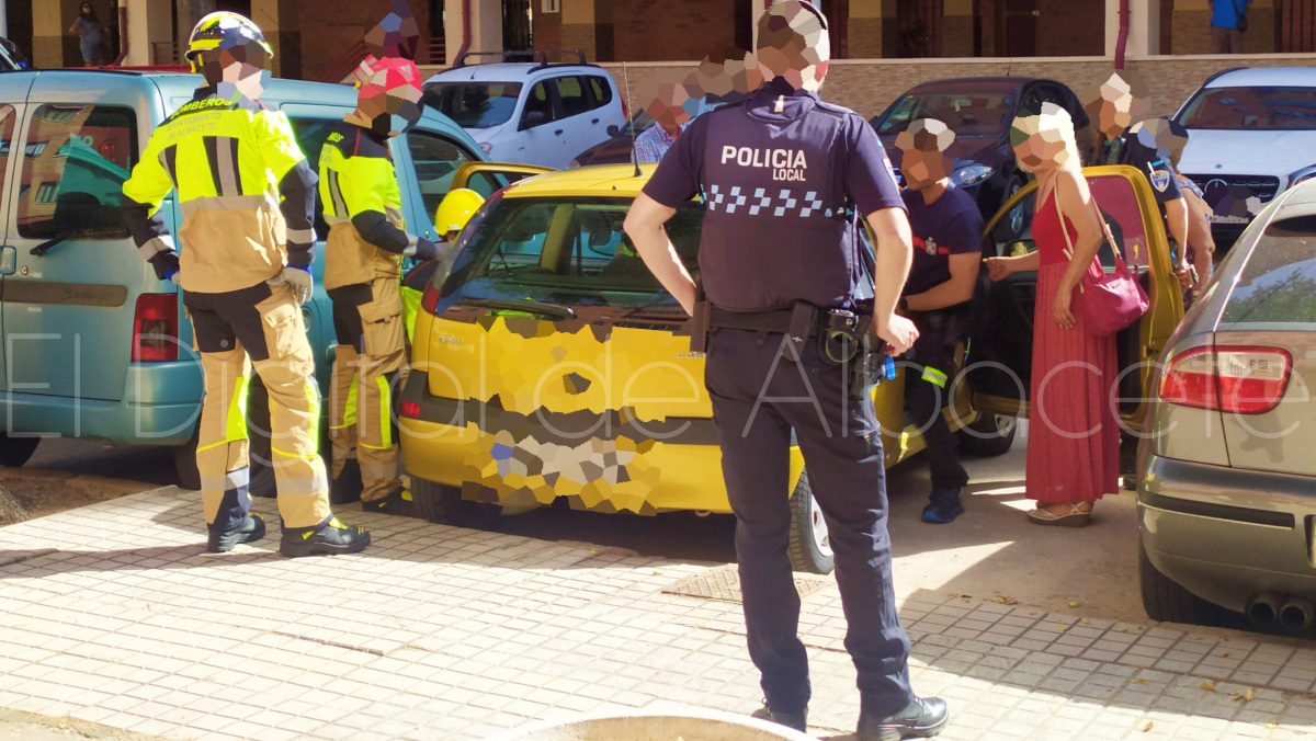Rescate del menor en Albacete