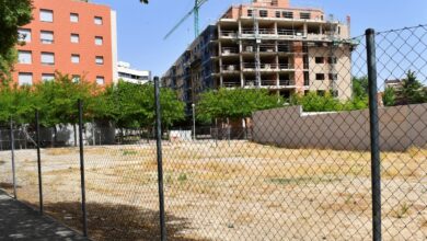Solar en Albacete donde se construirán las viviendas