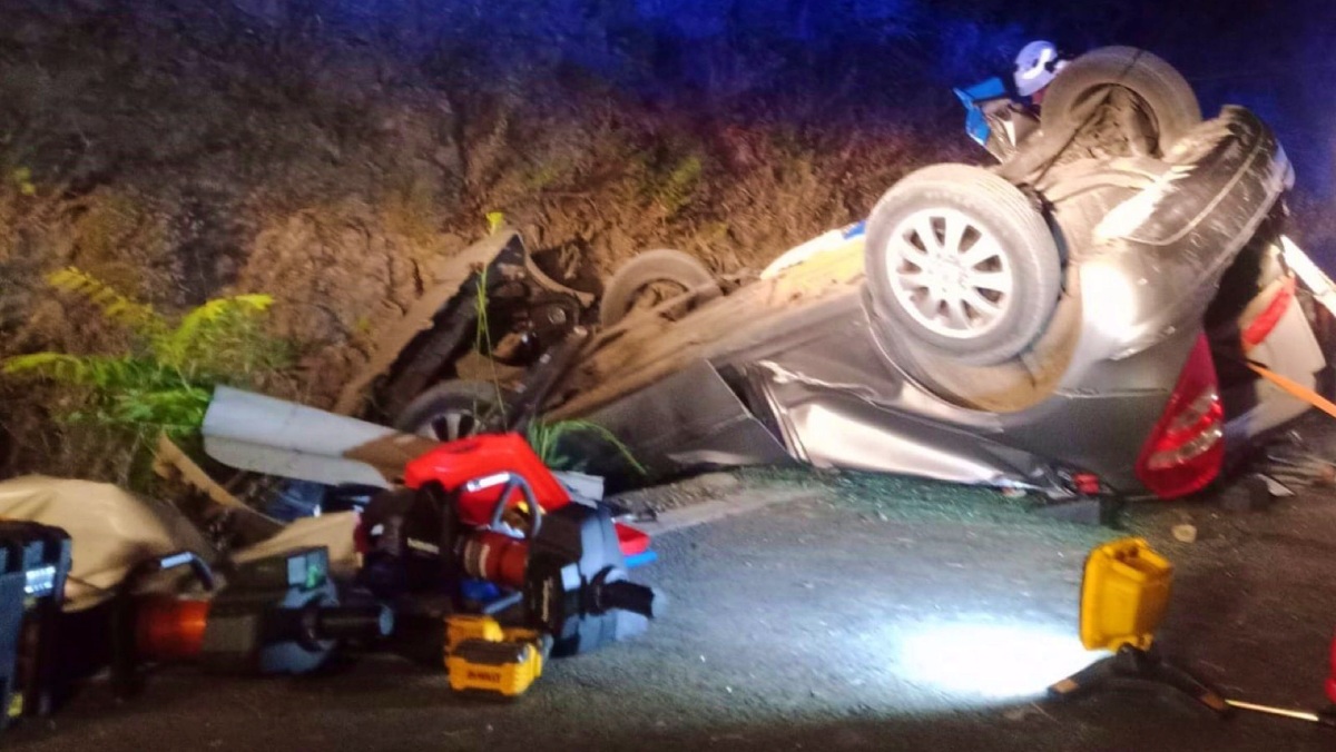 Accidente mortal en Ronda - Foto: Consorcio provincial de Bomberos de Málaga