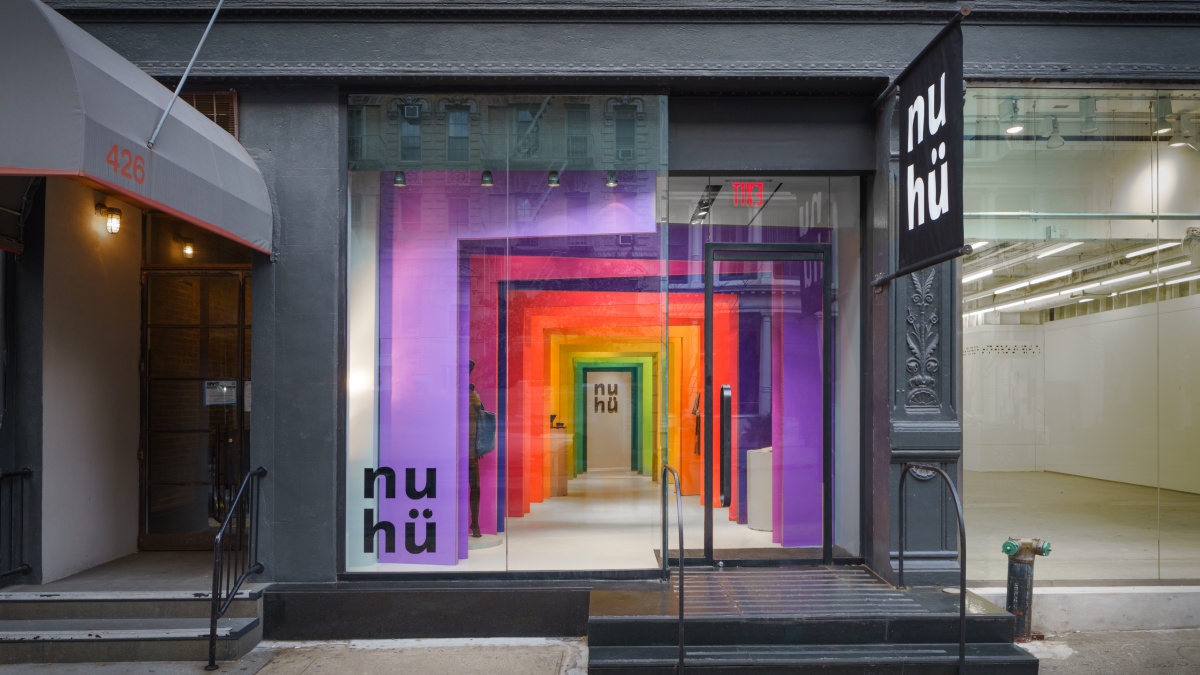 Dos albaceteños diseñan una tienda de cartón en Nueva York / FOTOS:  Michael Vahrenwald