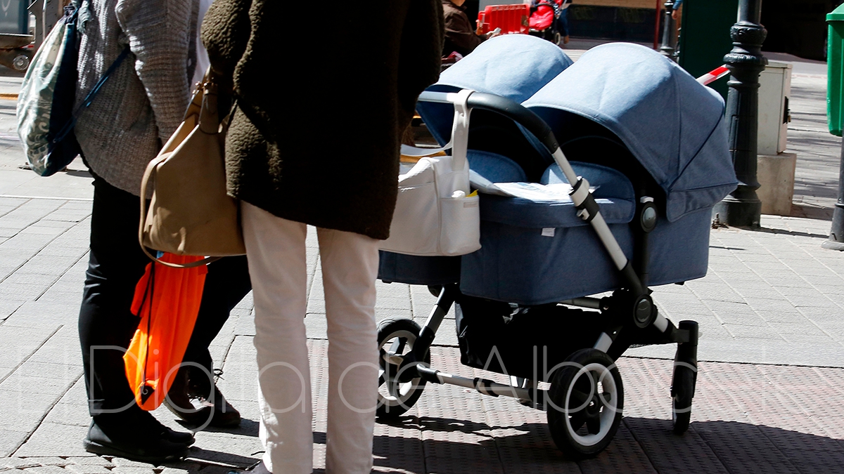 Carrito de bebé en Albacete / Imagen de archivo