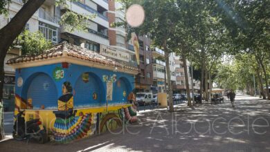 Caseta de helados en el Paseo de la Feria / Fotos: Ángel Chacón