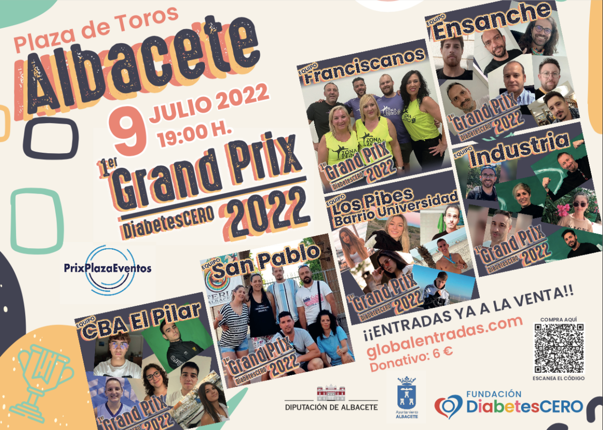 Grand Prix Diabetes Cero en Albacete / Imagen: Dibetes Cero Albacete