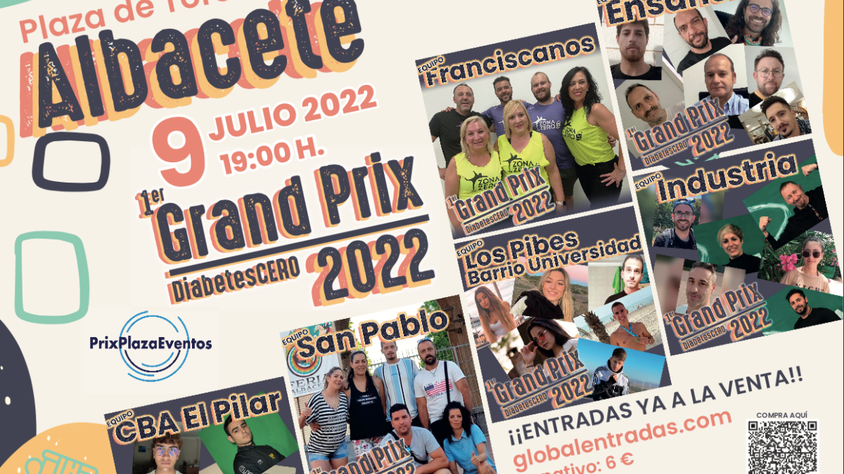 Grand Prix Diabetes Cero en Albacete / Imagen: Dibetes Cero Albacete