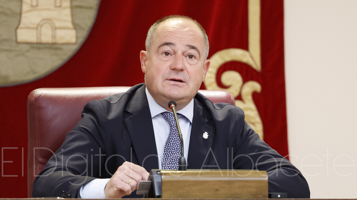 Emilio Sáez, alcalde de Albacete