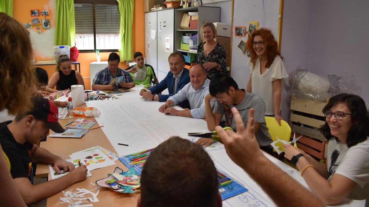 Campamento urbano que organiza Asprona / Foto: Ayto. Albacete 