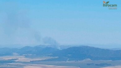 Incendio en Tobarra / INFOCAM
