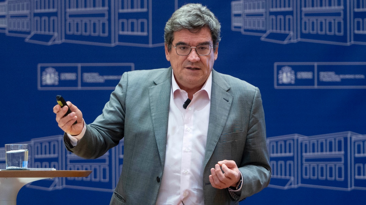 El ministro de Inclusión, Seguridad Social y Migraciones, José Luis Escrivá, presenta los datos del avance quincenal de afiliación a la Seguridad Social/ Alberto Ortega / Europa Press
