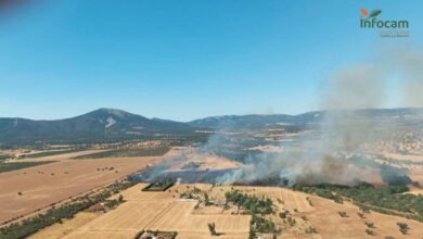 ncendio en Castilla-La Mancha / Plan Infocam
