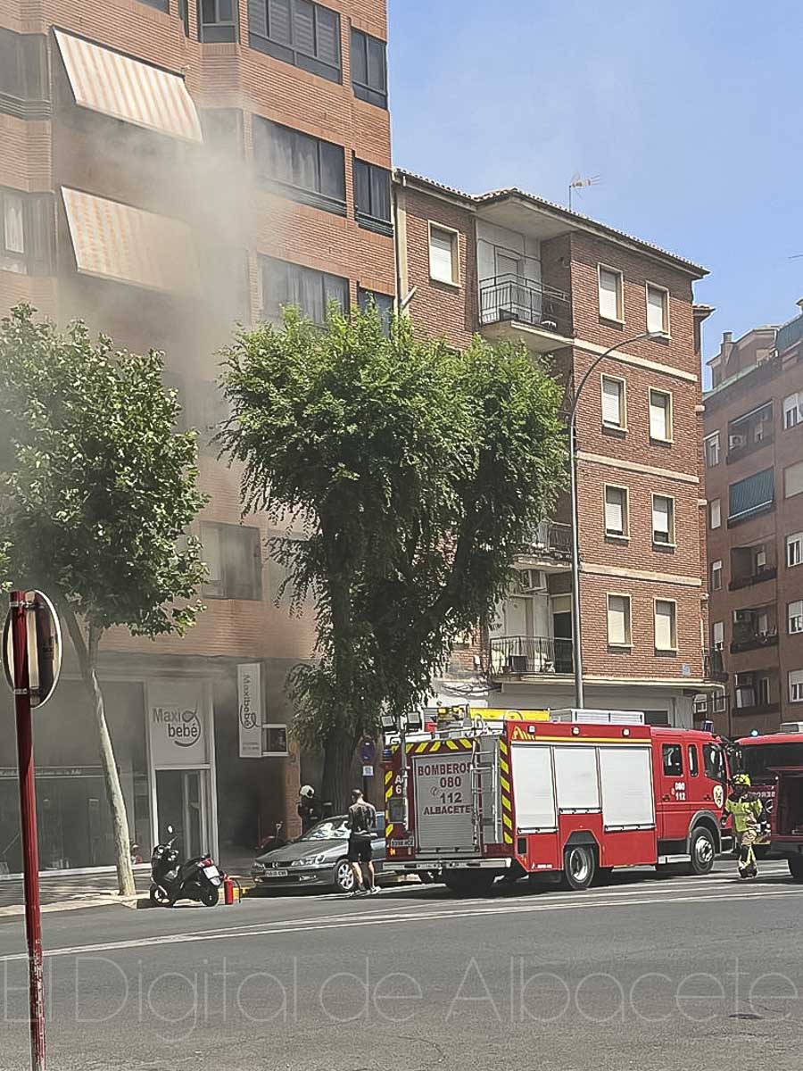 Incendio en Albacete
