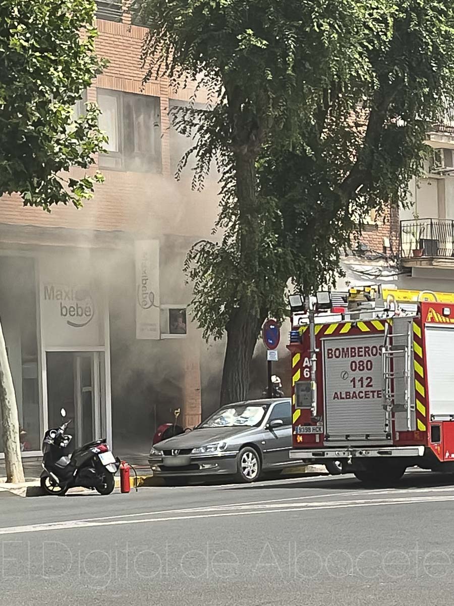 Incendio en Albacete