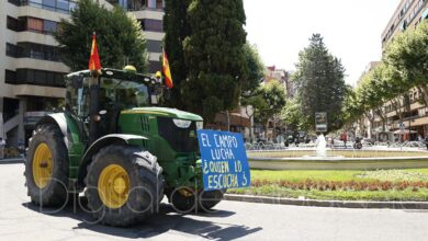 Tractorada en Albacete