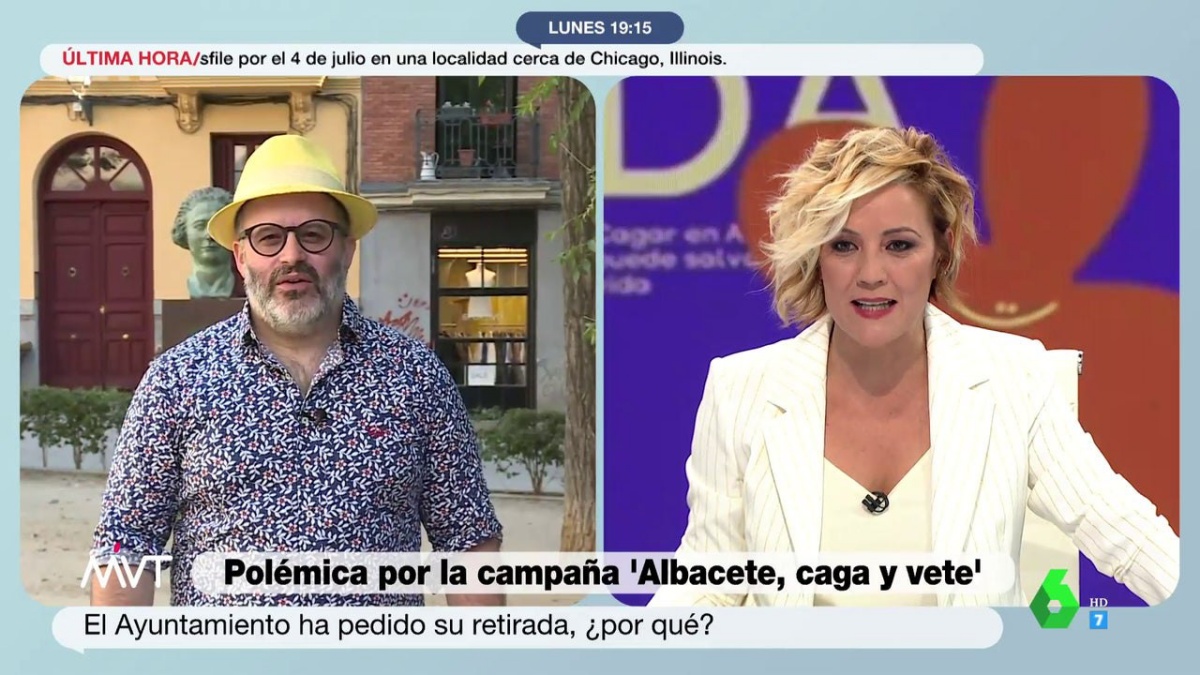 El fundador de la Revista Mongolia se suma a la polémica de la campaña ficticia ’Albacete, caga y vete’ / Imagen: 'Más vale tarde'