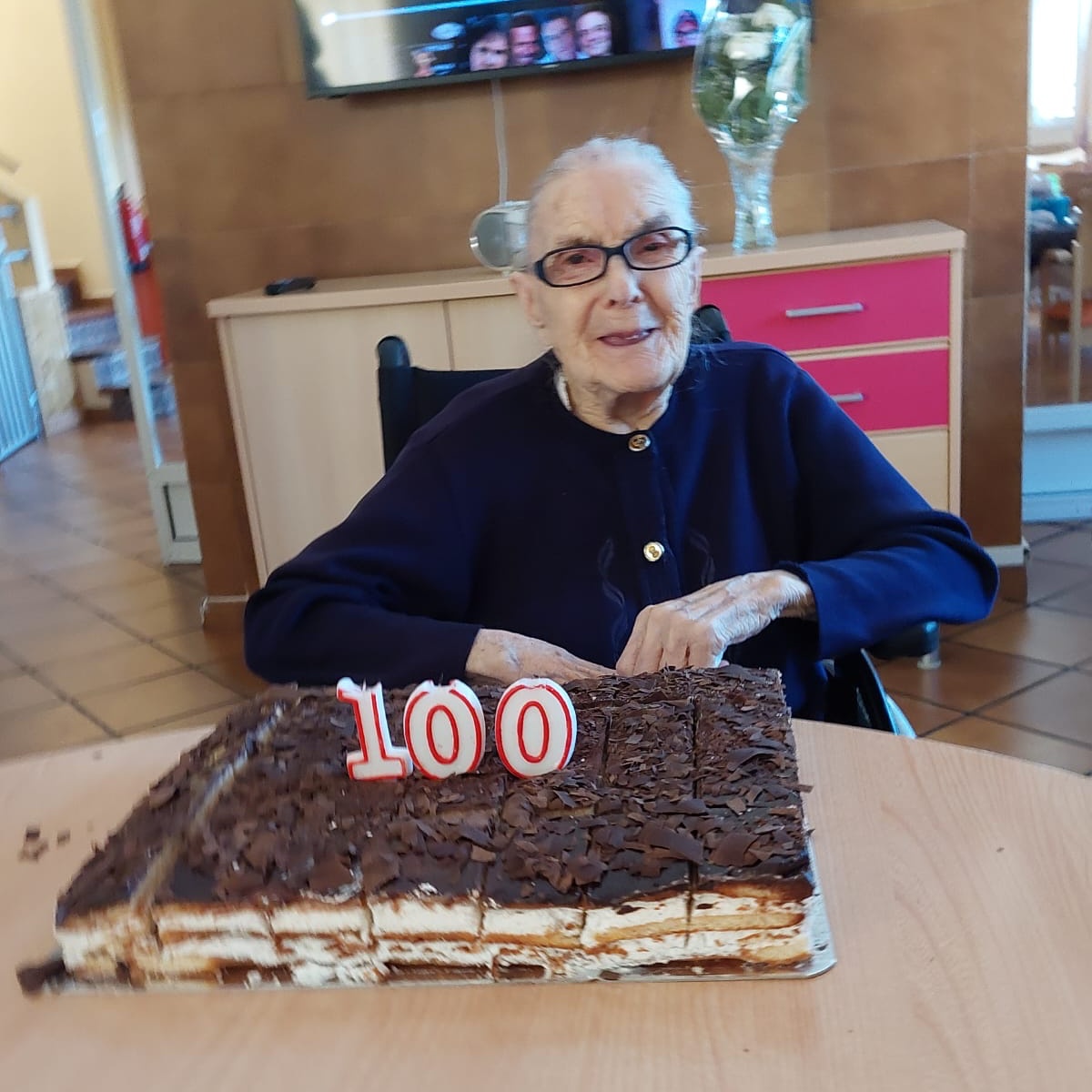 Esta vecina de Socovos sopla las velas de su 100 cumpleaños / Imagen cedida