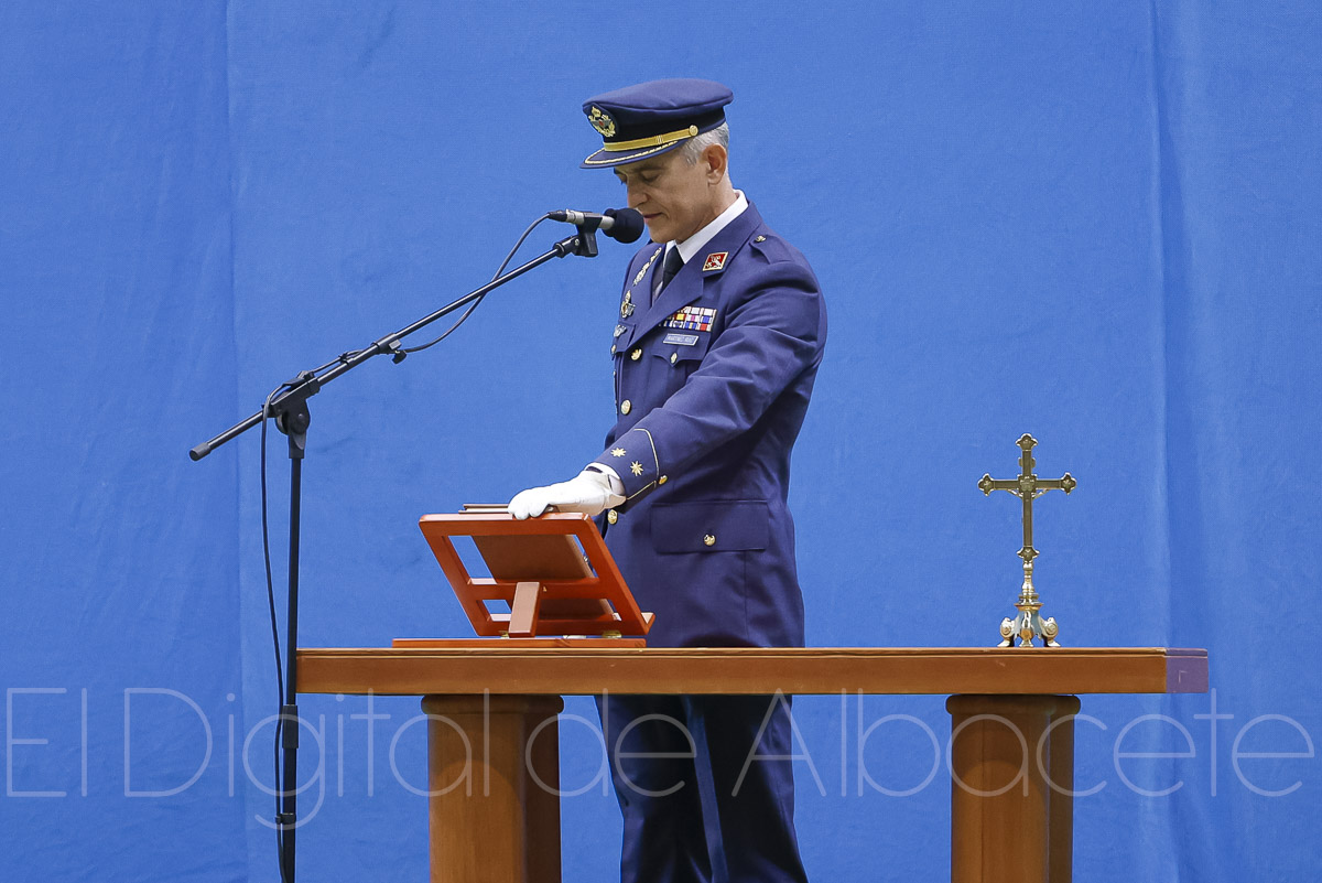 El Coronel Luis Alberto Martínez Ruiz juraba su nuevo cargo al frente del TLP en Albacete