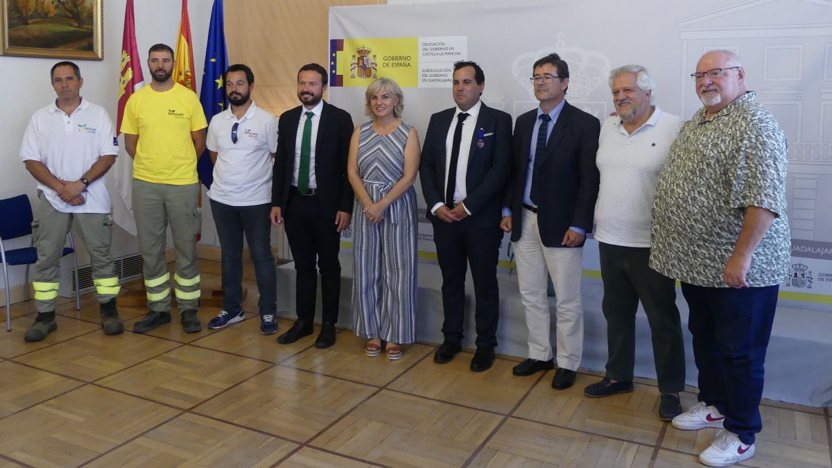 Reconocimiento a los efectivos del Plan Infocam / JCCM
