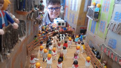 Pablo Copete da vida a un original encierro de San Fermín en Albacete