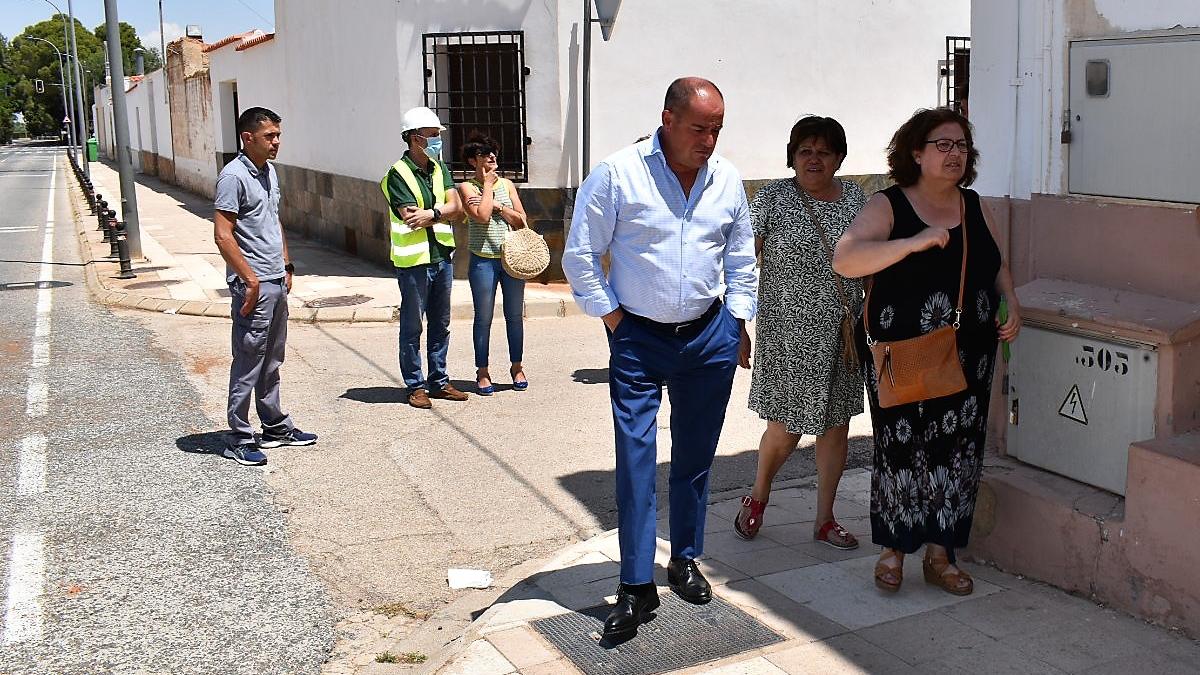 Obras de remodelación del consultorio médico de Argamasón / Foto: Ayto. Albacete