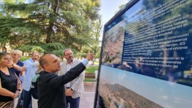 Bellido inaugura una exposición en Castilla-La Mancha que muestra 40 años de un proyecto autonómico volcado “no tanto en identidades como en que vivamos mejor” / Foto: Cortes CLM