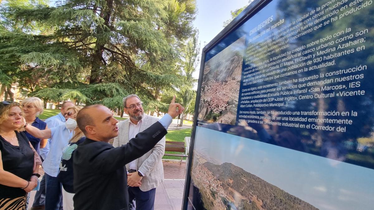 Bellido inaugura una exposición en Castilla-La Mancha que muestra 40 años de un proyecto autonómico volcado “no tanto en identidades como en que vivamos mejor” / Foto: Cortes CLM