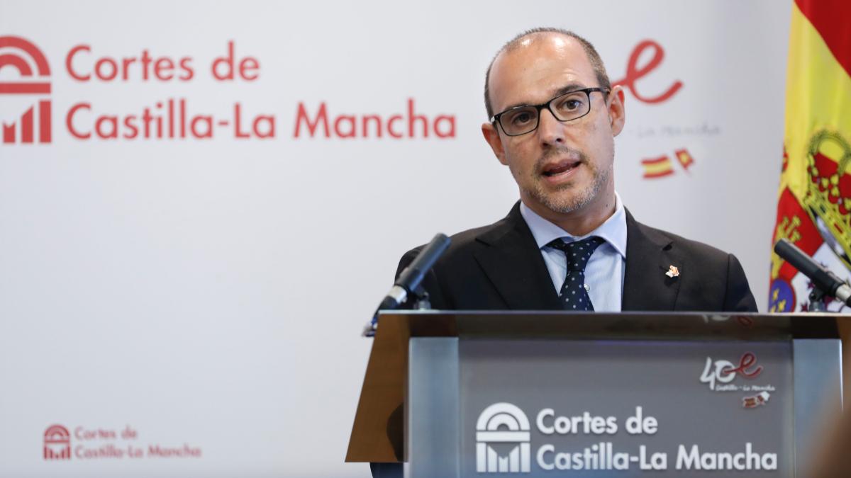 El presidente de las Cortes de Castilla-La Mancha, Pablo Bellido / Foto: Cortes CLM