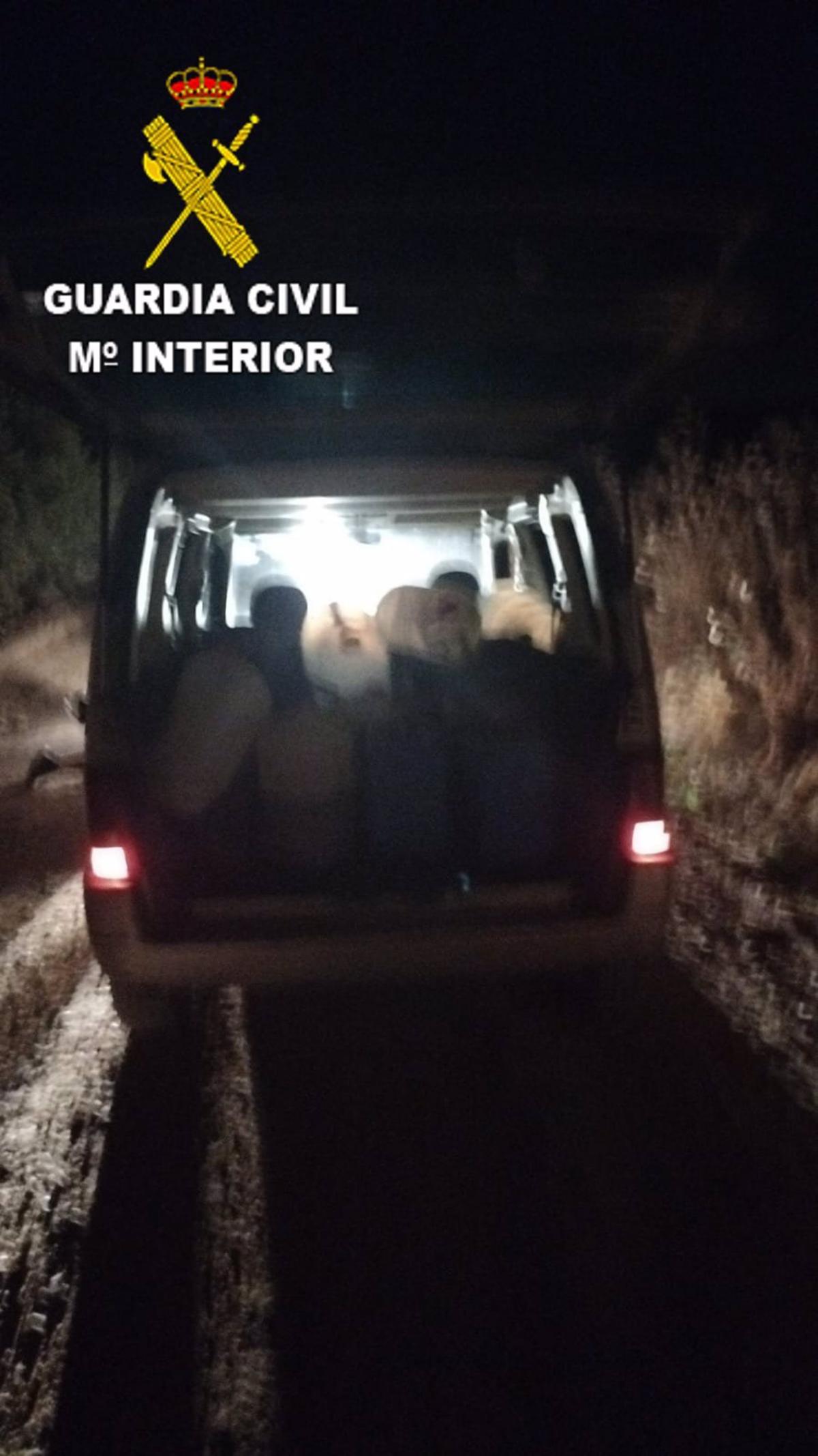 Robo gasoil en Añover / Foto Guardia Civil