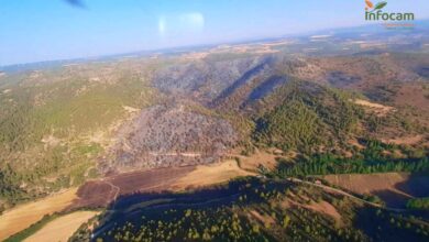 Incendio Casa de Lázaro (Albacete)