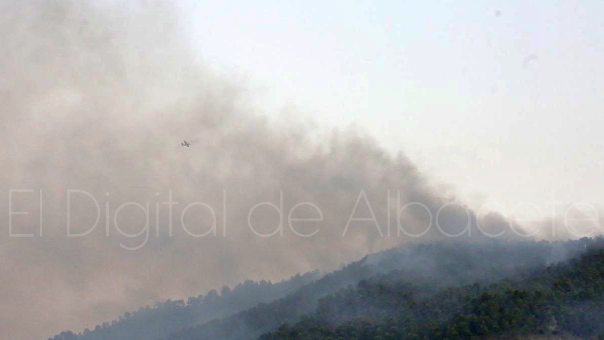 Incendio en la provincia de Albacete / Imagen de archivo