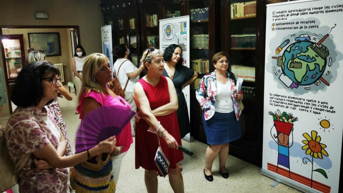 Exposición itinerante ‘Sin mujeres no hay Soberanía Alimentaria’ / Foto: JCCM
