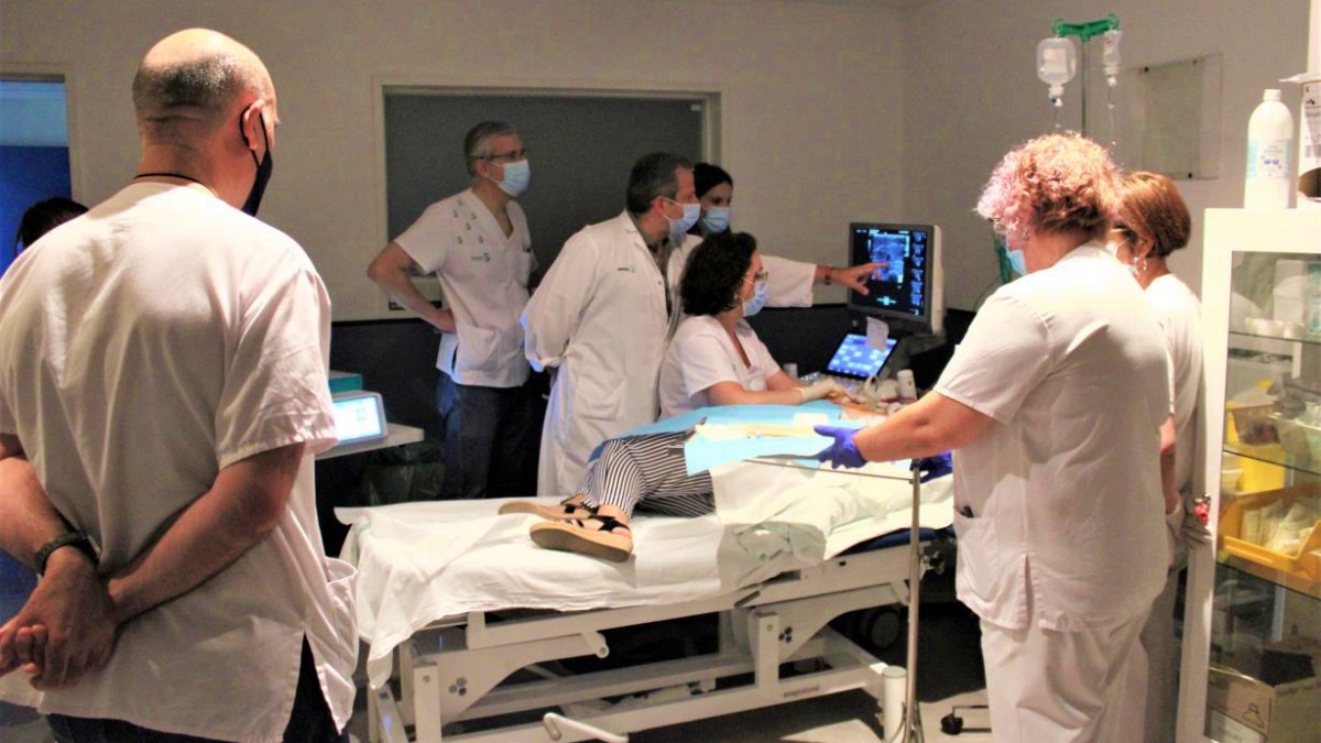 Equipo médico en Albacete