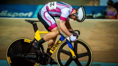 Pepe Moreno, pistard nacido en Ossa de Montiel (Albacete)