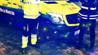 Policía Local de Albacete y profesionales sanitarios del SESCAM