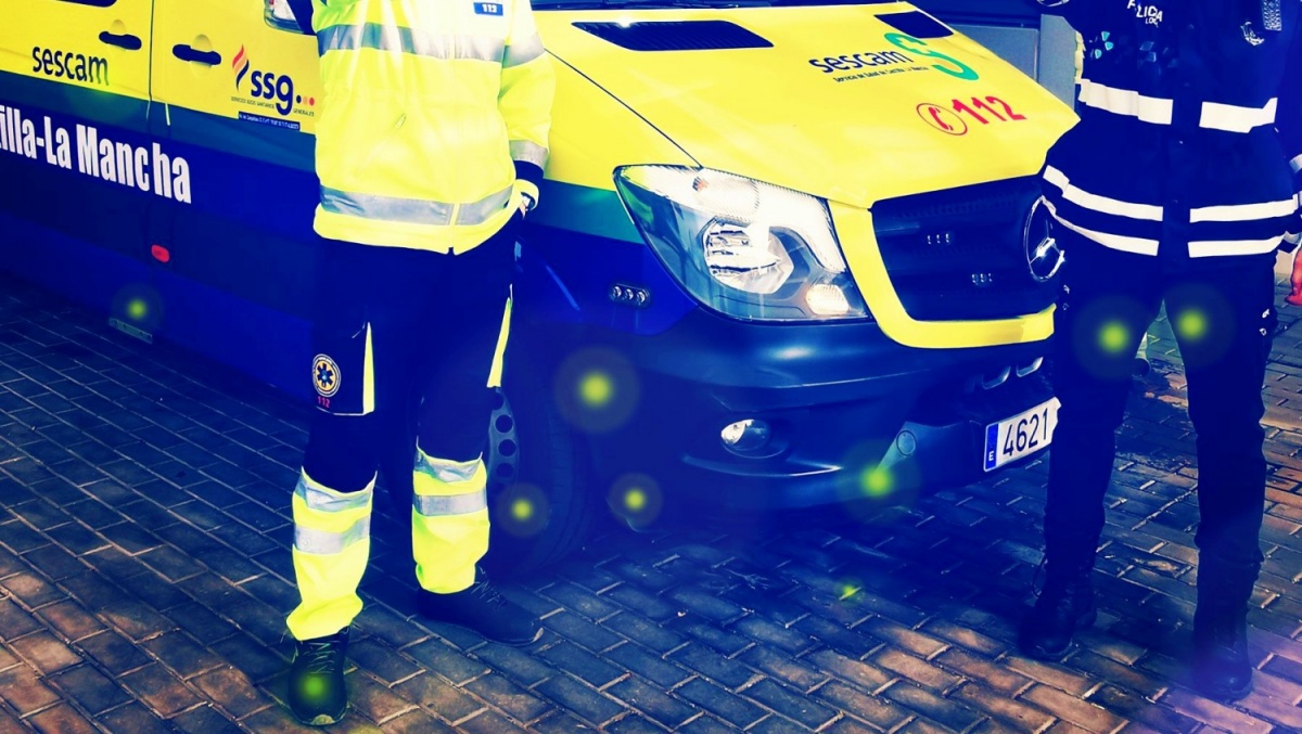 Policía Local de Albacete y profesionales sanitarios del SESCAM
