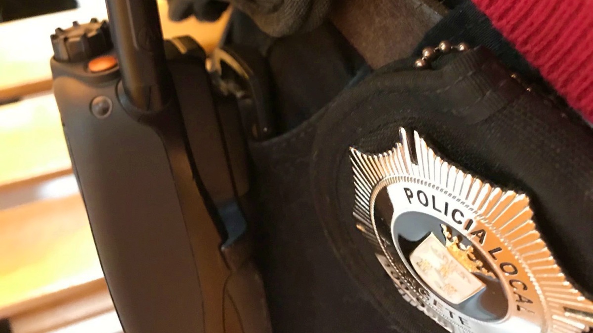 Policía de paisano en Albacete