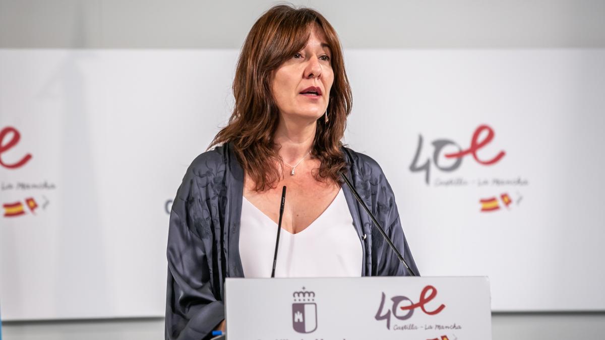 La consejera de Igualdad y portavoz del Gobierno regional, Blanca Fernández / Fotos: Esteban González // JCCM